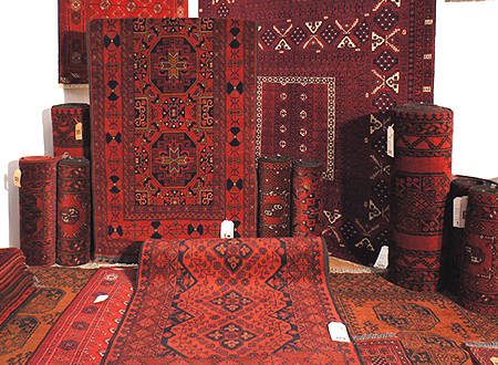 Afghan rugs at The Rug & Furniture Company.co.uk